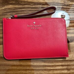 Kate Spade Vibrant Red Clutch